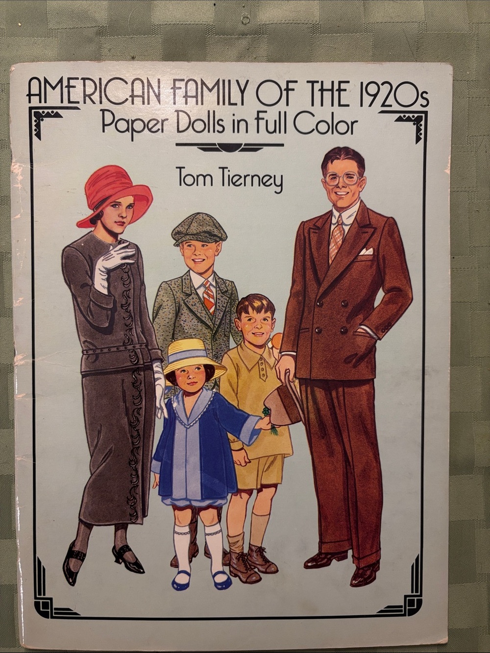 American Family of the 1920s Paper Dolls
